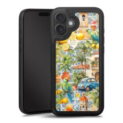 Snap Wallet Case schwarz