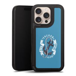 Snap Wallet Case schwarz