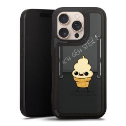 Snap Wallet Case schwarz