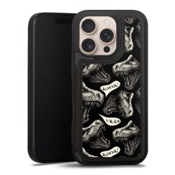 Snap Wallet Case schwarz