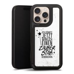 Snap Wallet Case schwarz