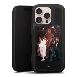 Snap Wallet Case schwarz