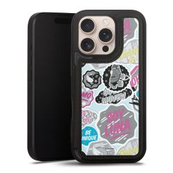 Snap Wallet Case schwarz