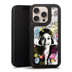 Snap Wallet Case schwarz