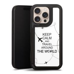 Snap Wallet Case schwarz