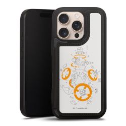 Snap Wallet Case schwarz