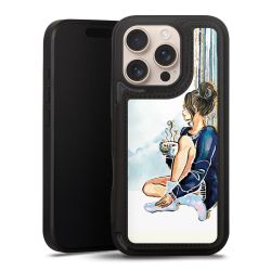 Snap Wallet Case schwarz