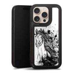 Snap Wallet Case schwarz