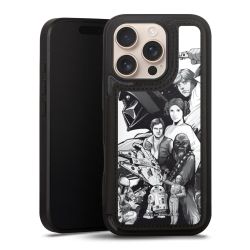 Snap Wallet Case schwarz