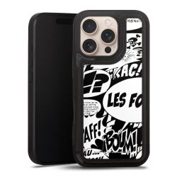 Snap Wallet Case schwarz