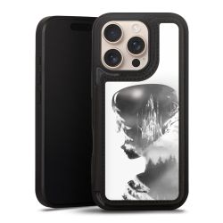 Snap Wallet Case schwarz