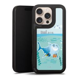 Snap Wallet Case schwarz