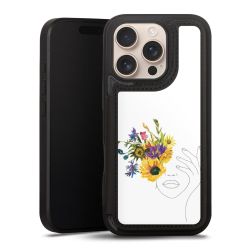 Snap Wallet Case schwarz