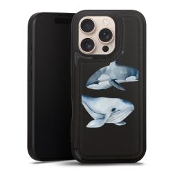 Snap Wallet Case schwarz