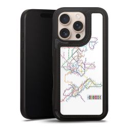 Snap Wallet Case schwarz