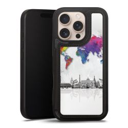 Snap Wallet Case schwarz