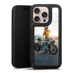 Snap Wallet Case schwarz