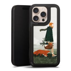 Snap Wallet Case schwarz