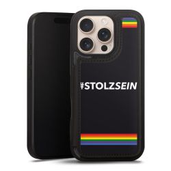 Snap Wallet Case schwarz