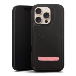 Snap Wallet Case schwarz