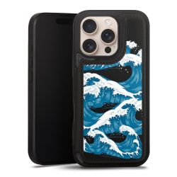 Snap Wallet Case schwarz