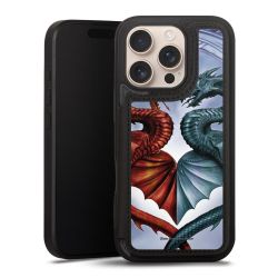 Snap Wallet Case schwarz