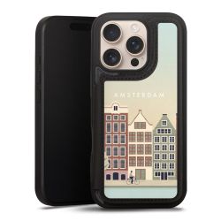 Snap Wallet Case schwarz