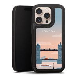 Snap Wallet Case schwarz