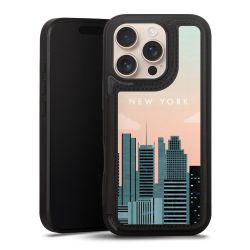 Snap Wallet Case schwarz