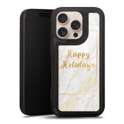 Snap Wallet Case schwarz