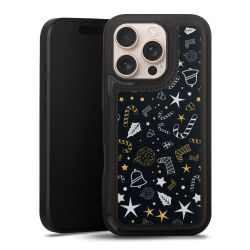 Snap Wallet Case schwarz