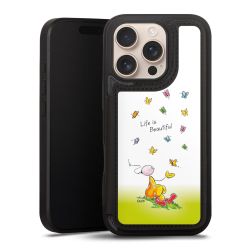 Snap Wallet Case schwarz