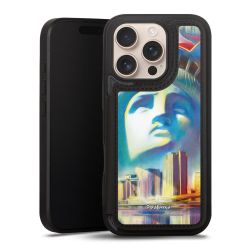 Snap Wallet Case schwarz