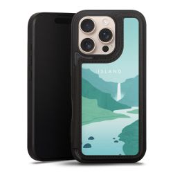 Snap Wallet Case schwarz