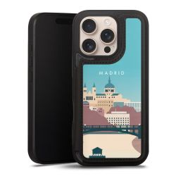 Snap Wallet Case schwarz