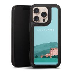 Snap Wallet Case schwarz