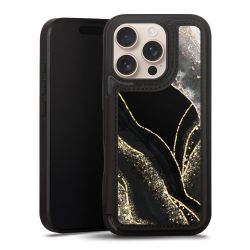 Snap Wallet Case schwarz