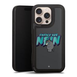 Snap Wallet Case schwarz