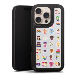 Snap Wallet Case schwarz