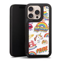 Snap Wallet Case schwarz