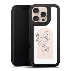 Snap Wallet Case schwarz