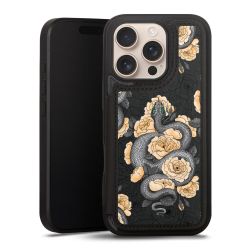 Snap Wallet Case schwarz