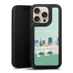 Snap Wallet Case schwarz