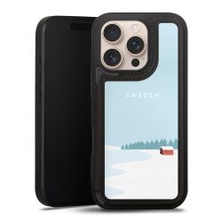 Snap Wallet Case schwarz