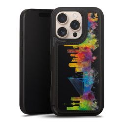 Snap Wallet Case schwarz