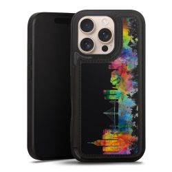 Snap Wallet Case schwarz