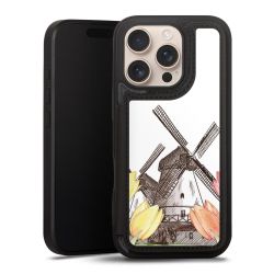 Snap Wallet Case schwarz