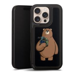 Snap Wallet Case schwarz