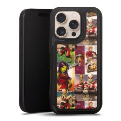 Snap Wallet Case schwarz