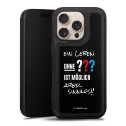 Snap Wallet Case schwarz